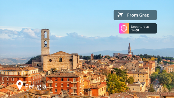 Last-Minute Private Jet Deal: Graz to Perugia for 85% Off!