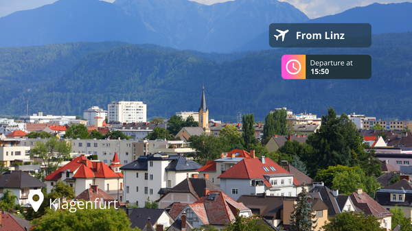 Last-Minute Private Jet Deal: Linz to Klagenfurt for 84% Off!