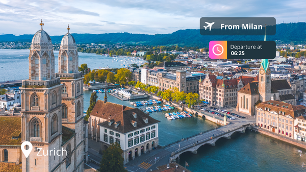 Last-Minute Private Jet Deal: Milan to Zurich for 85% Off!