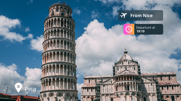 Last-Minute Private Jet Deal: Nice to Pisa for 85% Off!