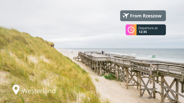 Last-Minute Private Jet Deal: Rzeszow to Westerland for 86% Off!