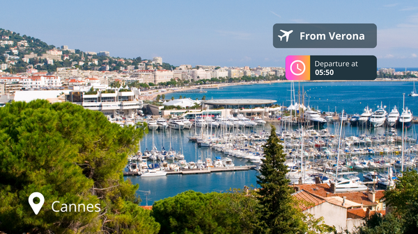 Last-Minute Private Jet Deal: Verona to Cannes for 87% Off!