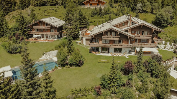 Inside Two of the Most Luxurious Chalets in The Swiss Alps
