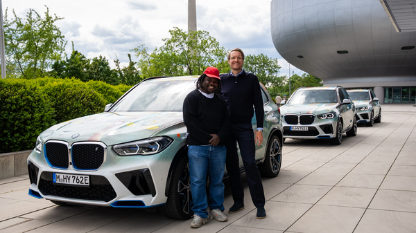 BMW x Alvaro Barrington Art Basel 2025