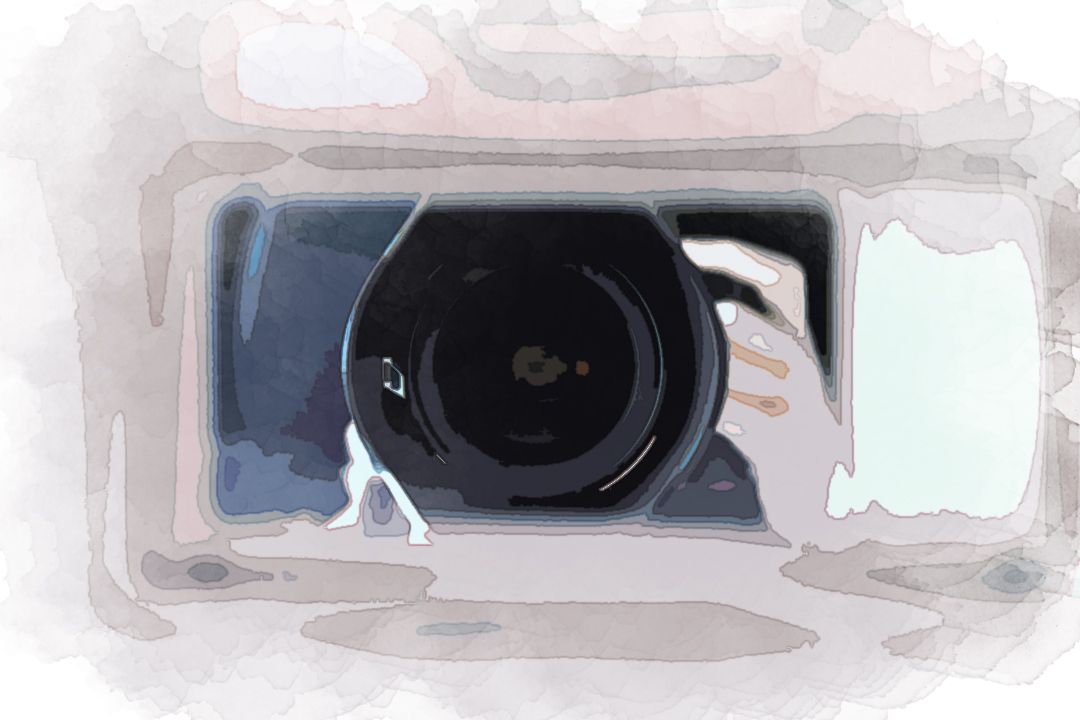 shallow focus photography of camera len