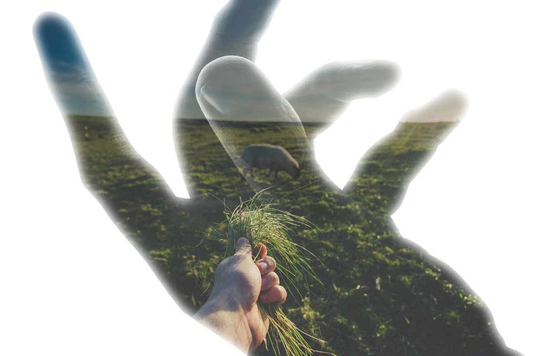 man wearing white t-shirt standing on rock formation near body of water