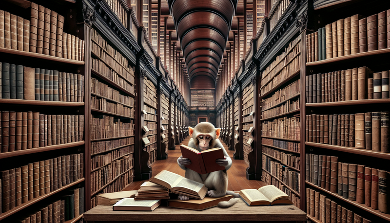 Turing’s Uncountable Numbers: The Library of Infinite Nonsense