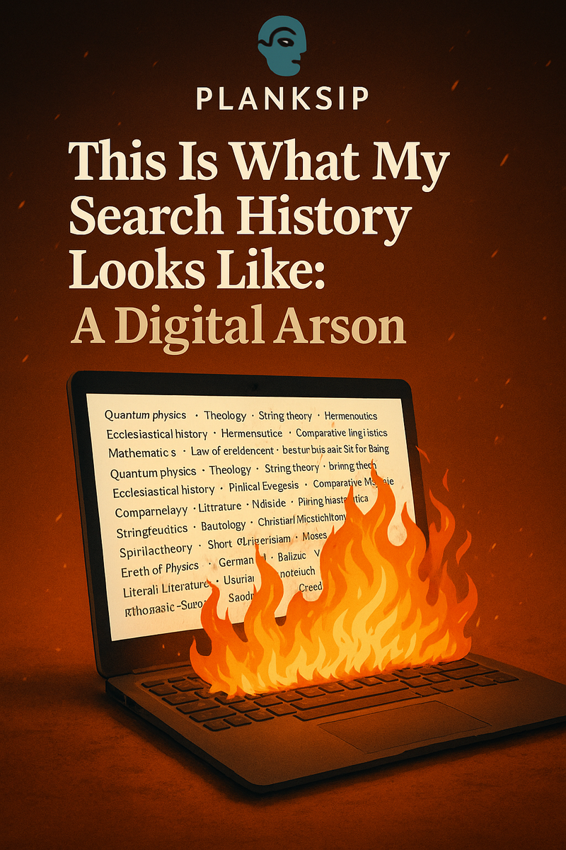 This Is What My Search History Looks Like: A Digital Arson