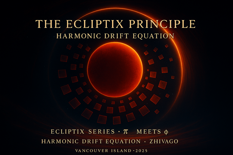 The Ecliptix Principle: The Harmonic Drift Equation