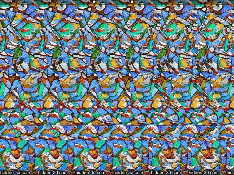 Juniors, College Admission is a Stereogram