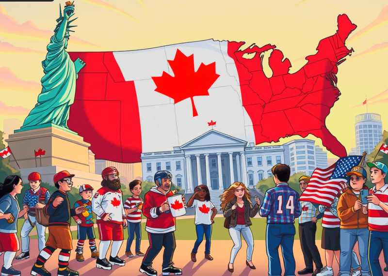 Flip the script: Why Doesn't Canada Take Over America?