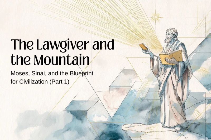 The Lawgiver and the Mountain—Moses, Sinai, and the Blueprint for Civilization (Part 1)