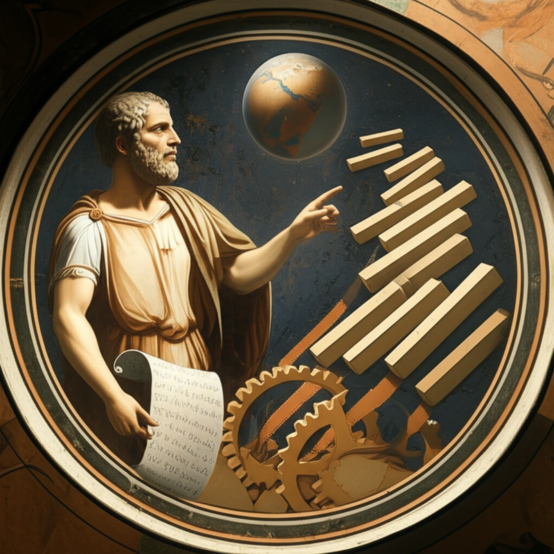 The Universal Law of Cause and Effect and Universal and Particular