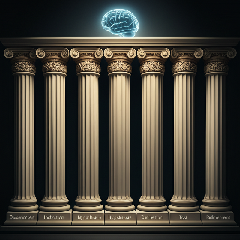 The Logical Structure of Hypothesis and Logic