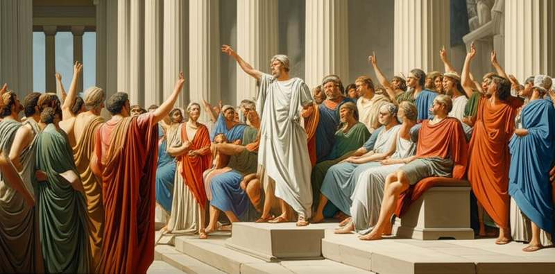 The Power of Rhetoric in Democracy and Rhetoric