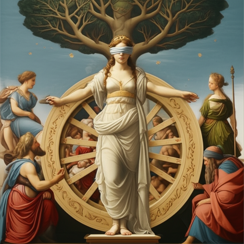 The Role of Chance in Biological Evolution and Chance