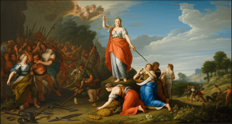 The Principle of War and Peace and Principle