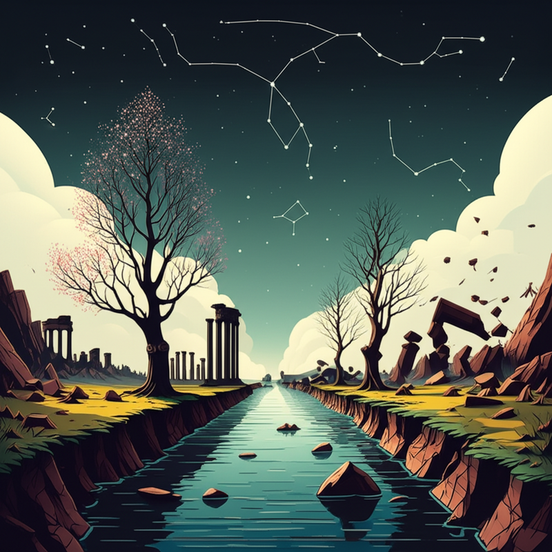 The Universal Law of Change and Universal and Particular