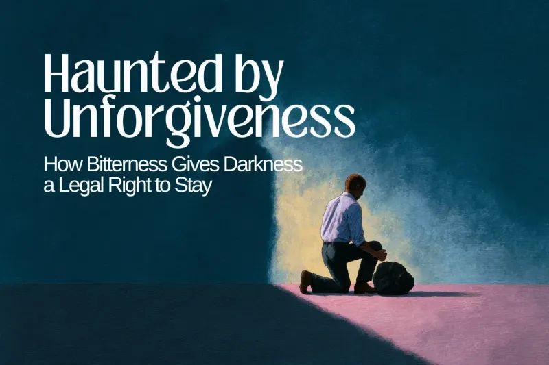 Haunted by Unforgiveness: How Bitterness Gives Darkness a Legal Right to Stay