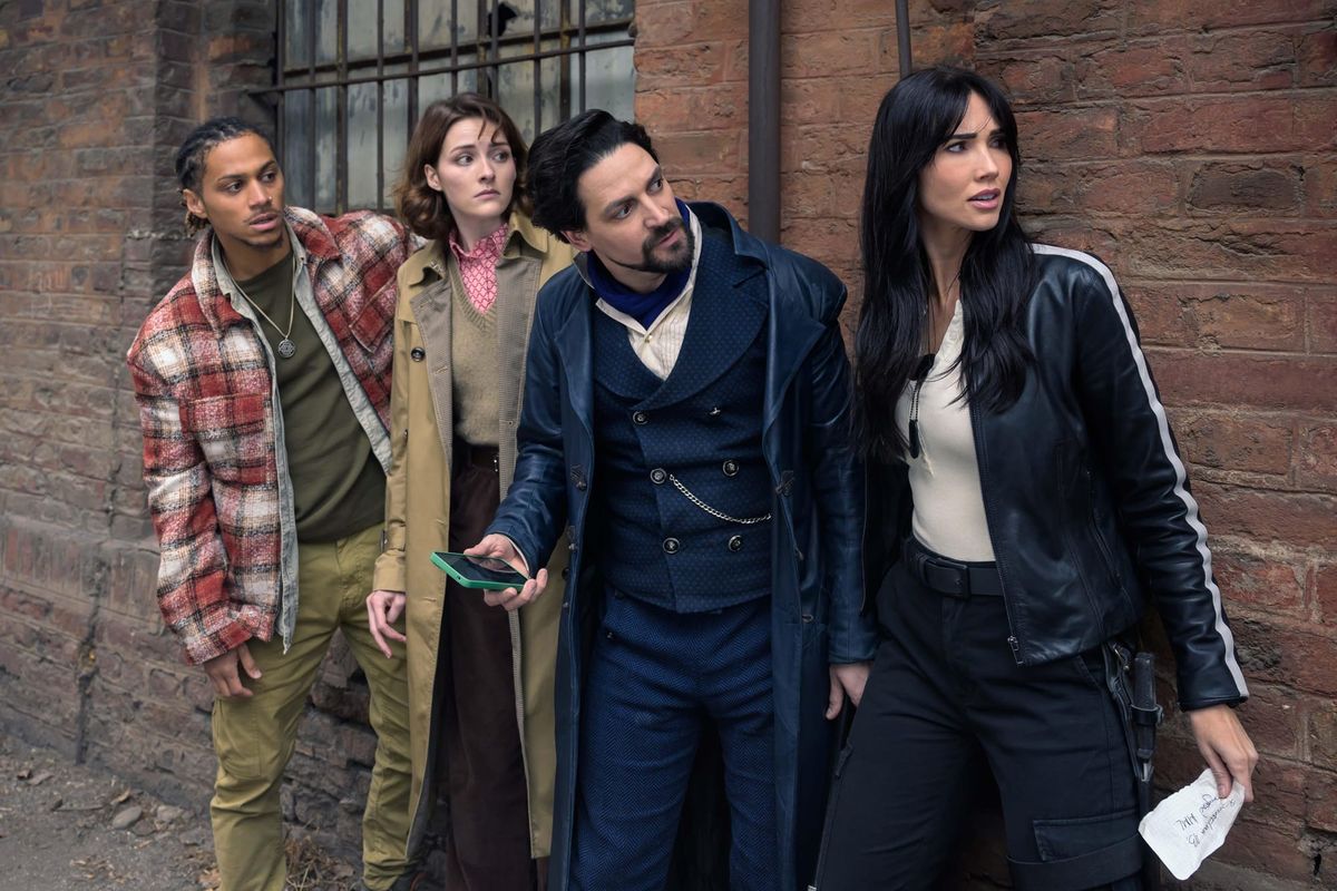 The Librarians: The Next Chapter crew.