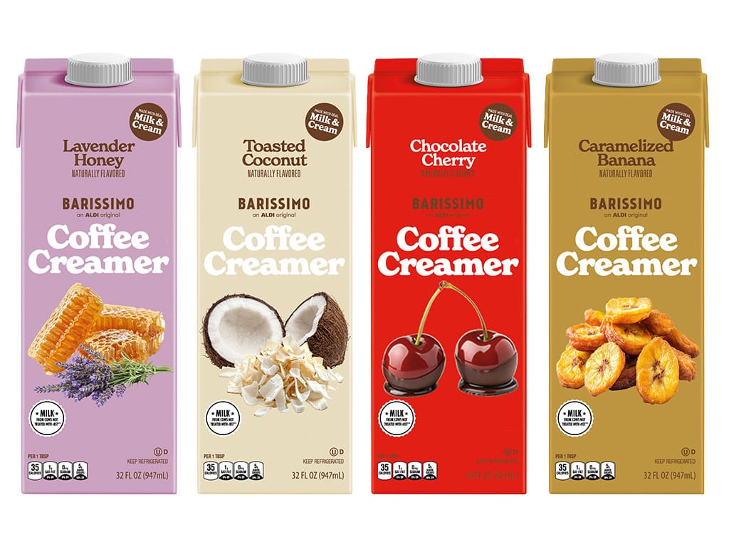 Aldi fans pick the new coffee creamers for 2027