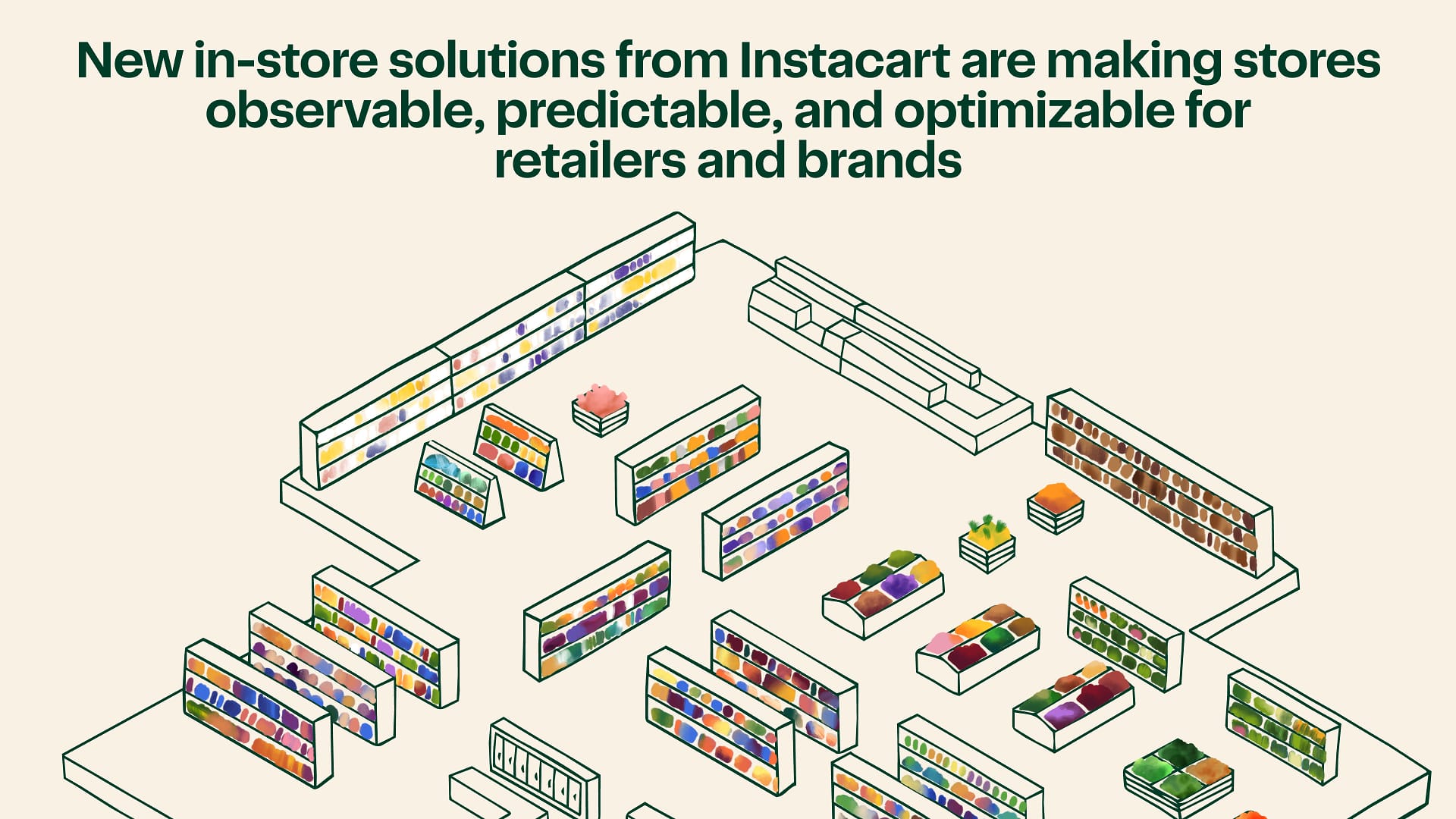 Instacart introduces new in-store software solutions for retailers and CPG brands.