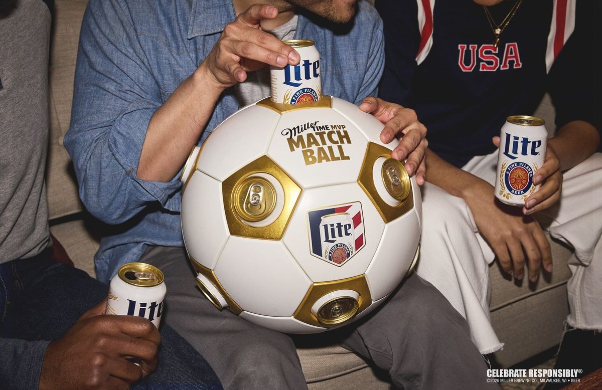 Miller Lite scores big with mew limited-edition Matchball