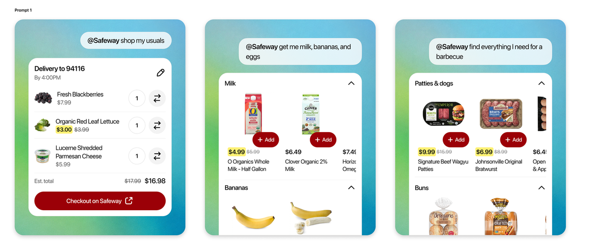Albertsons Cos. expands AI-powered grocery shopping with new Safeway plugin in C...