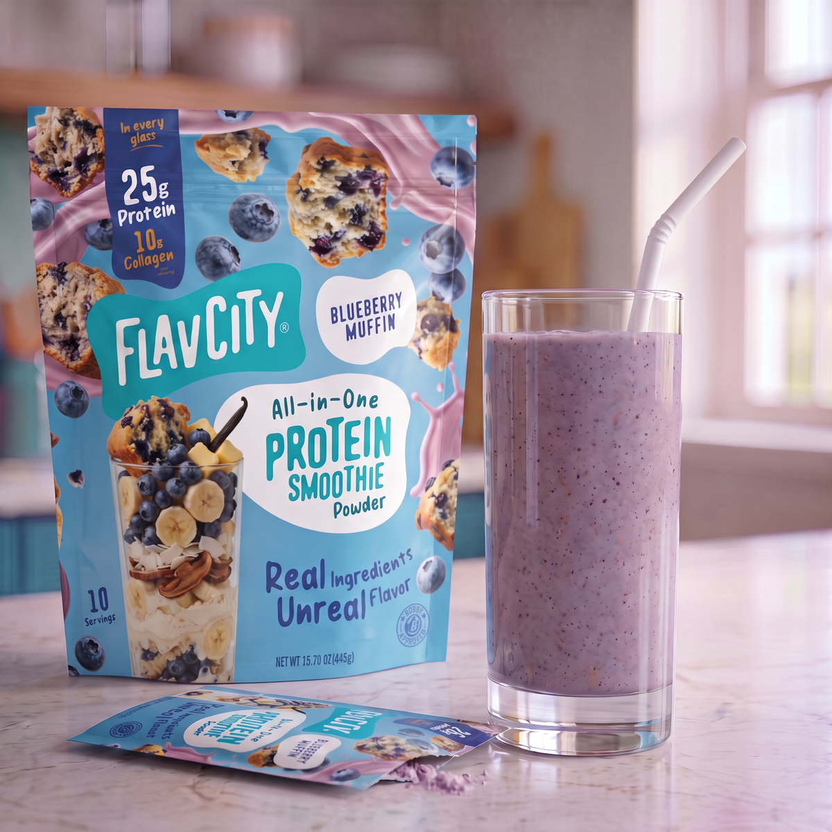 FlavCity Protein line launches nationwide at Walmart, debuts exclusive Blueberry...
