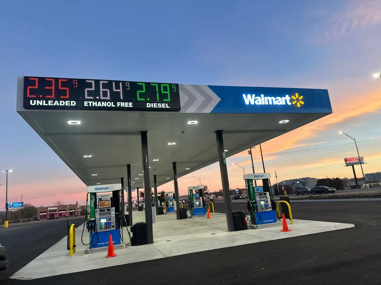 Walmart to open 45 new or remodeled gas stations
