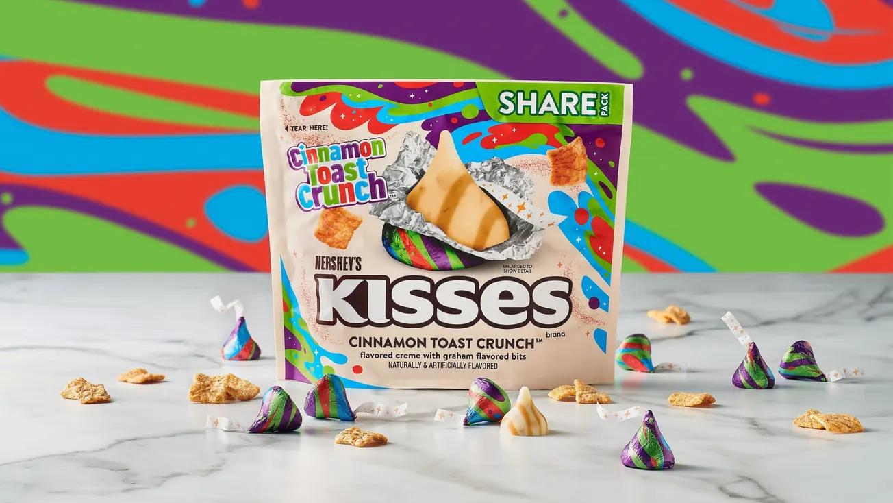 Hershey's unveils new Cinnamon Toast Crunch-flavored Kisses