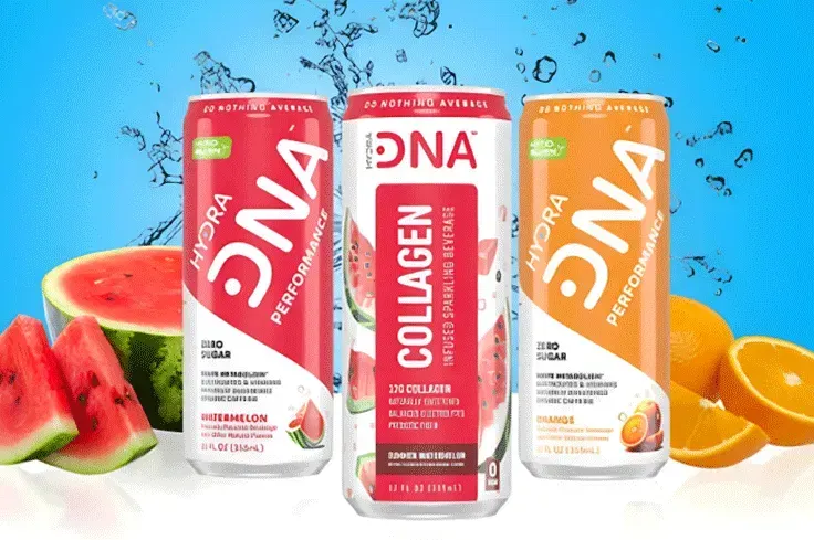 HydraDNA launches collagen-infused sparkling beverage