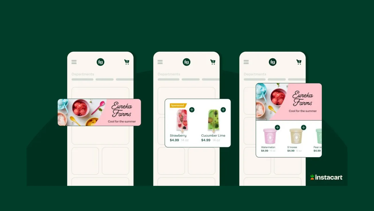 Instacart unveils AI automation tools to optimize retail media ads