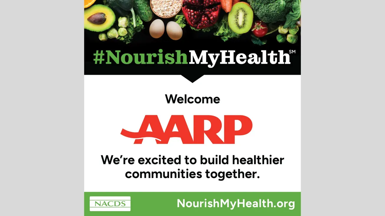 AARP partners with NACDS for  Nourish My Health campaign