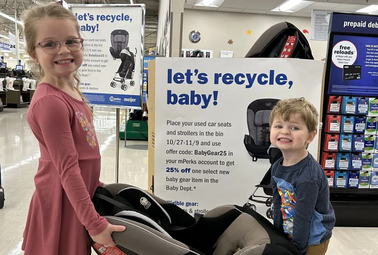 Meijer baby gear recycling event returns