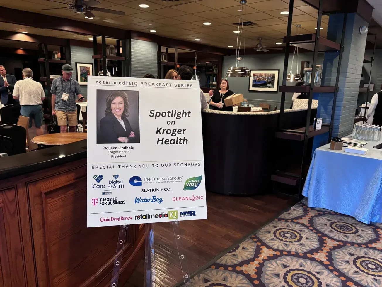 Kroger Health President Colleen Lindholz talks Food as Medicine at CDR/MMR Breakfast