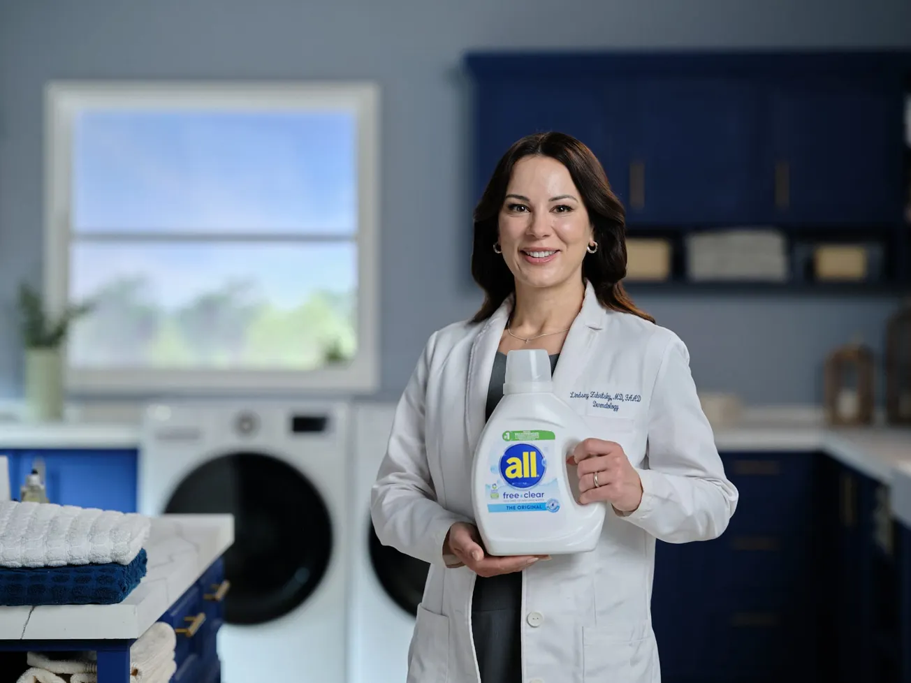 all® free and clear to launch edutainment campaign about laundry and skin health