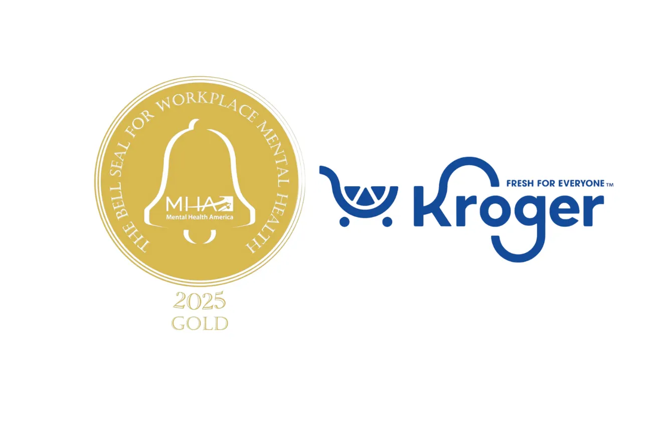 Kroger earns 2025 Gold Bell Seal for workplace mental health