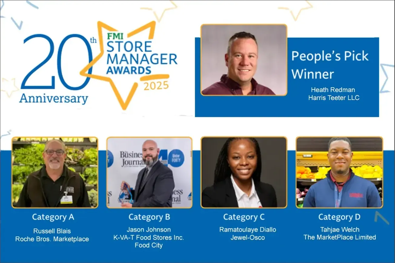 FMI announces 2025 Store Manager Awardees