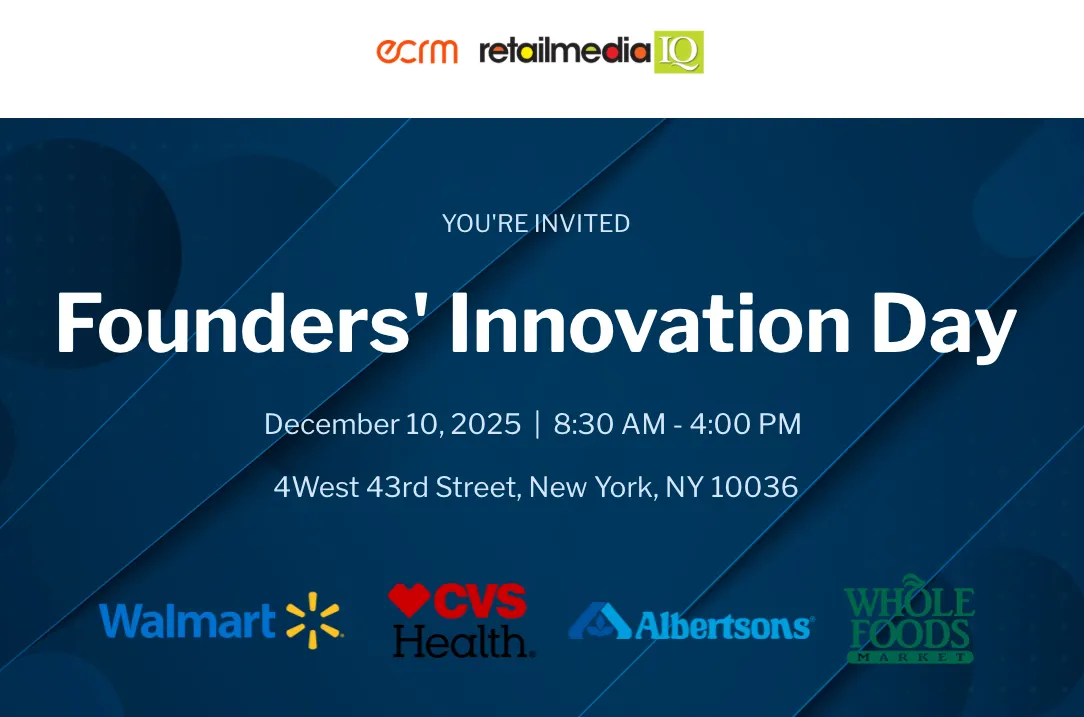 ECRM and retailmediaIQ announce 2nd annual Founders' Innovation Day