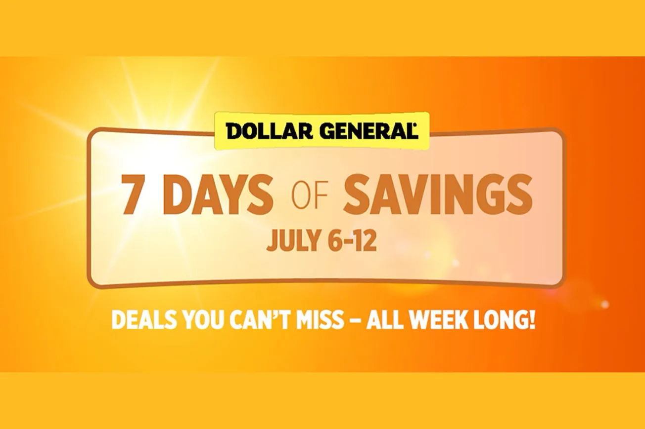 Dollar General announces 7 Days of Savings offers