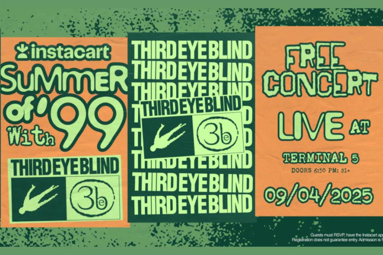 Instacart and Third Eye Blind to host ‘90s-themed concert in NYC