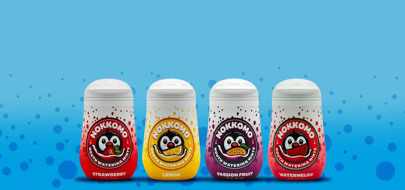 NokkomoMints offer fizzy fix for dry mouth