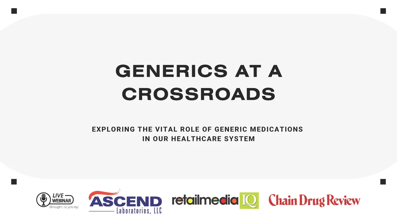 Generics at a Crossroad: Webinar replay now available
