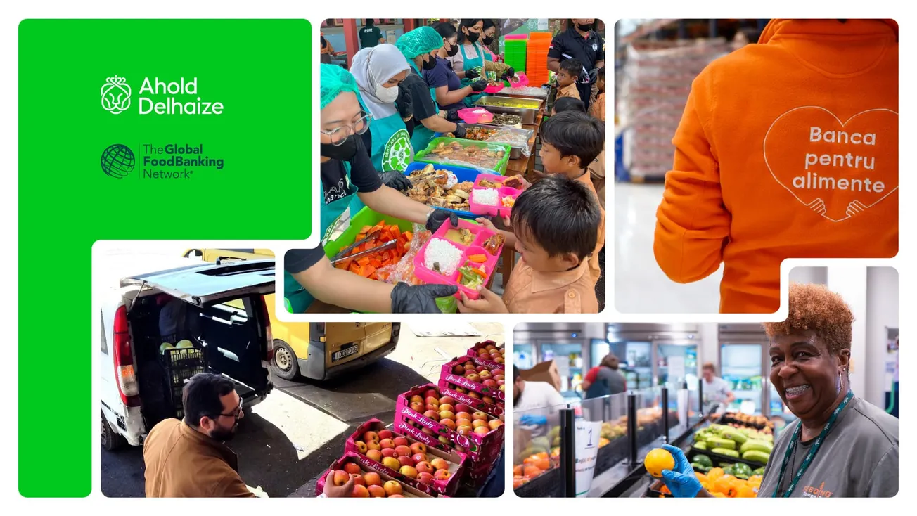 Ahold Delhaize and Global FoodBanking Network renew partnership