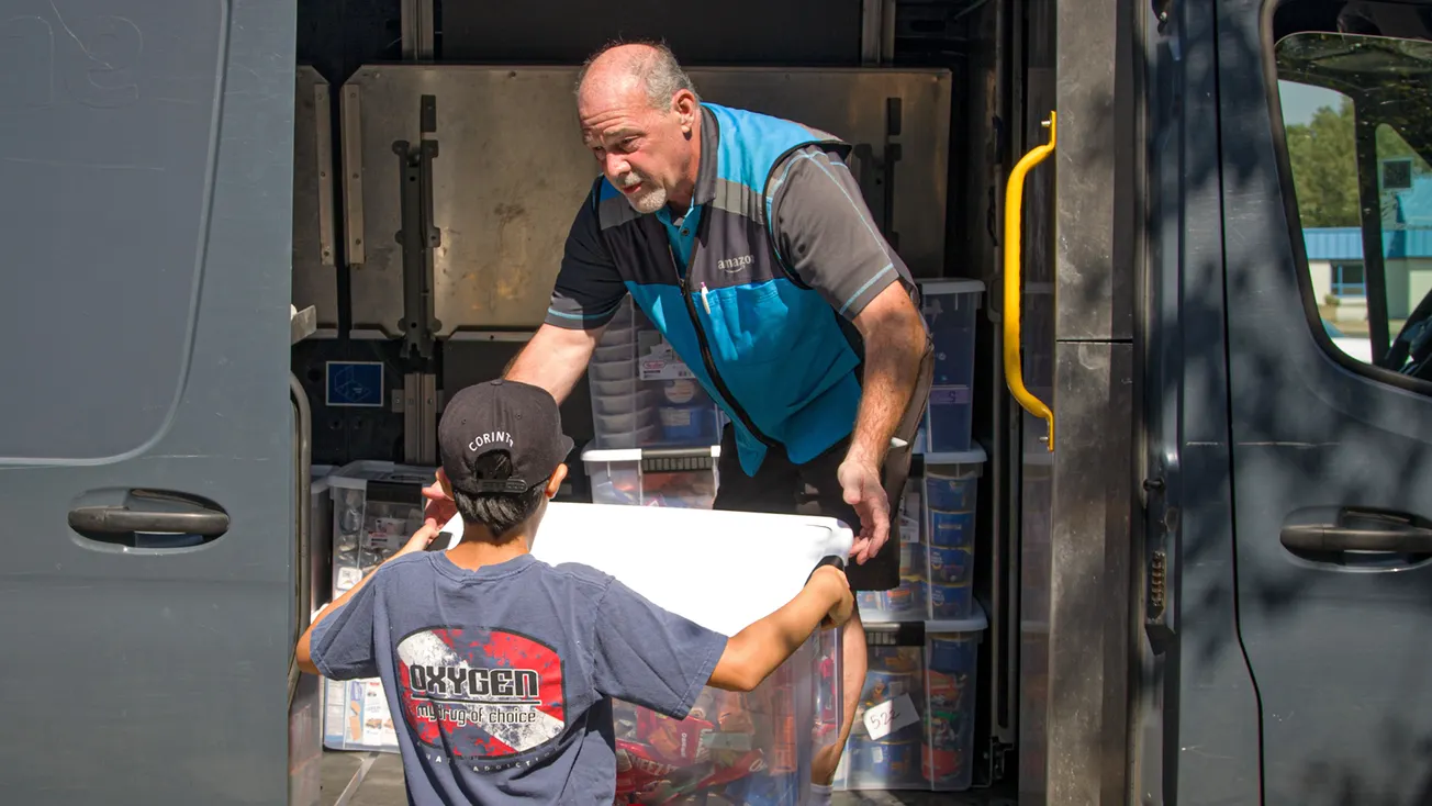 Amazon expands free food bank delivery program through 2028