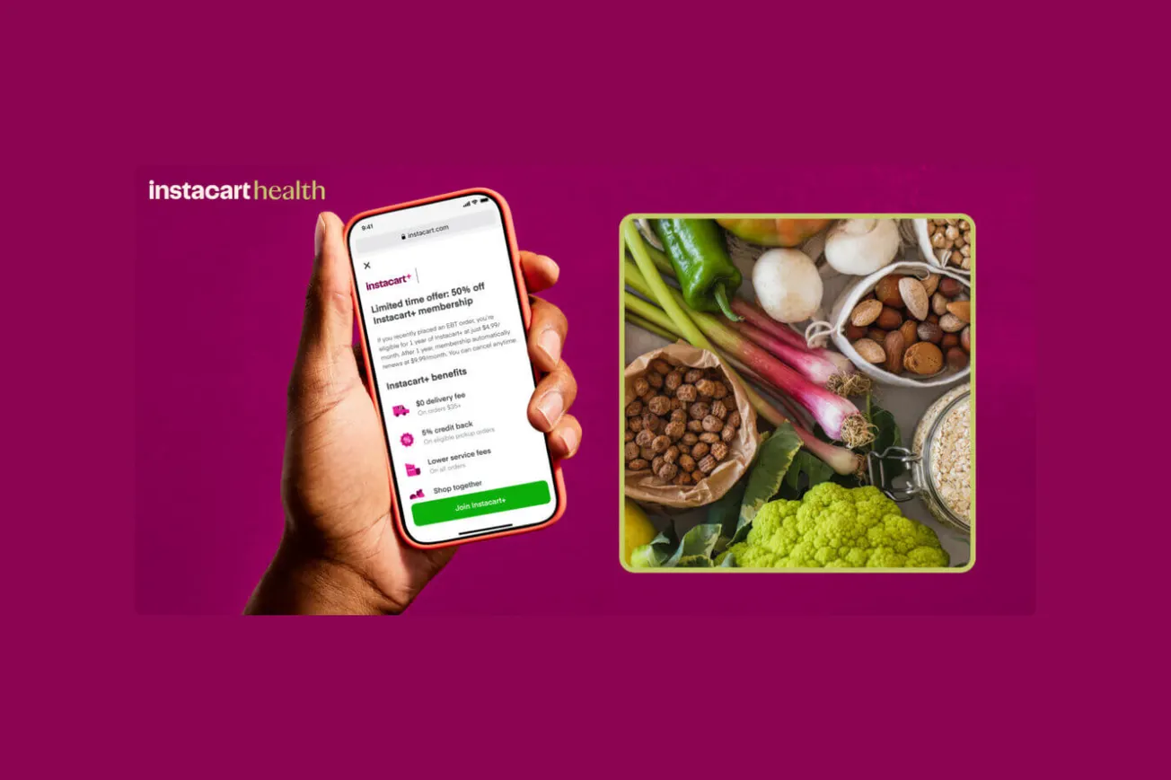 Instacart gives SNAP recipients 50% off Instacart+ to boost nutrition access