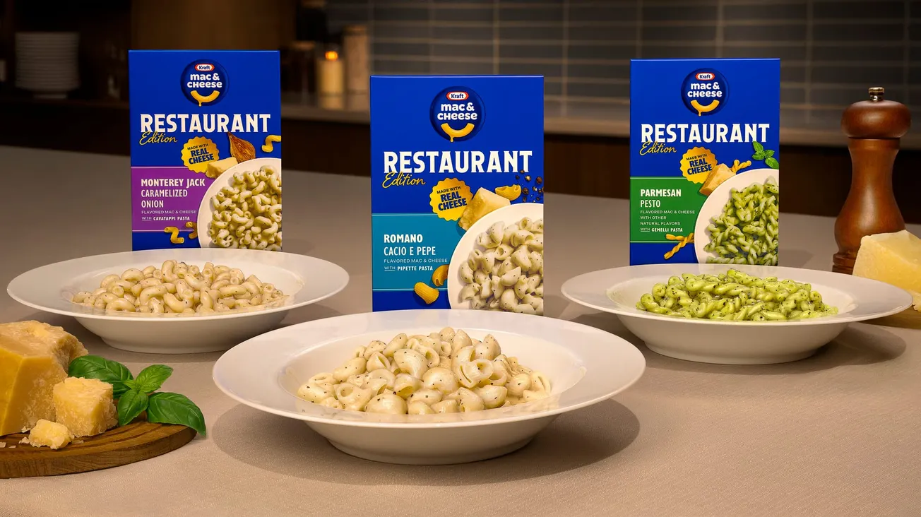 Kraft Mac & Cheese unveils Restaurant Edition