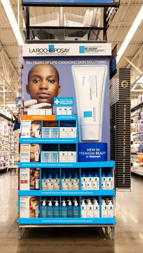 La Roche-Posay introduces skin care products to Walmart stores