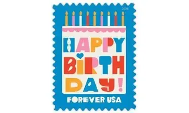 USPS honors greeting cards with 'Happy Birthday' stamp